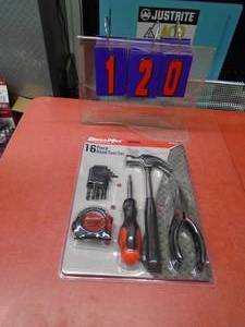 lot 120 image: Duramax 16 piece tool kit. As shown.