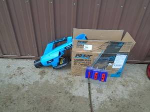 lot 169 image: pulsar 40 volt cordless blower tool only. As shown.