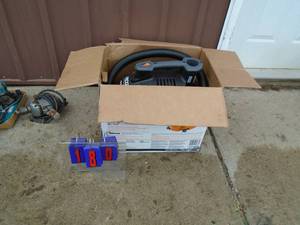 lot 180 image: Rigid portable vaccum for parts or repair. As shown.