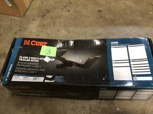 lot 13 image: Curt Classic 3 Multi-fit Trailer Hitch Customer Returns See Terms on Auction