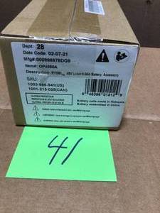 lot 41 image: RYOBI 40V Lithium-Ion 5.0 Ah Battery  Customer Returns See Terms on Auction