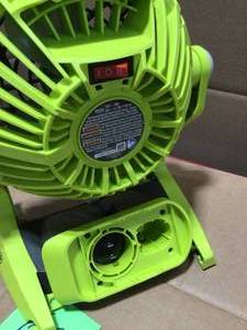 RYOBI ONE 18V Cordless Hybrid WHISPER SERIES 7-12 in. Fan (Tool Only)  Customer Returns See Terms on Auction