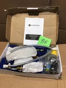 Glacier Bay Irena 8 in. Widespread 2-Handle Bathroom Faucet in Brushed Nickel Customer Returns See Terms on Auction