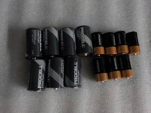 lot 12 image: Procell D and Duracell C Batteries...