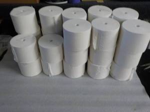 lot 46 image: 28 Coreless Compact Toilet Paper...