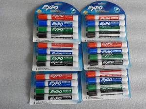 lot 52 image: 6 - 4 packs Expo Dry Erase Markers...