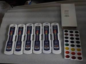 lot 93 image: 6 Prang Oval Watercolor Sets and 3 ...