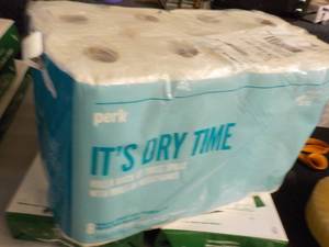 lot 106 image: 8 Rolls Perk 2 Ply Paper Towels...