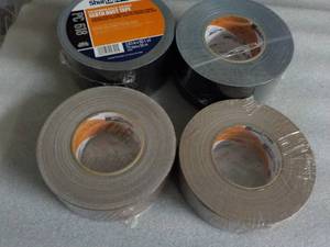 lot 160 image: 4 rolls Shurtape Cloth Duct Tape, 1...