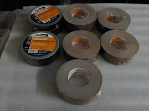 lot 161 image: 7 rolls Shurtape Cloth Duct Tape, 1...