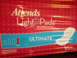 lot 189 image: 2 - 30 ct Pkgs Attends Light Pads...
