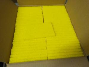 lot 235 image: Case of 60 - 3 x 5 Scrubbing Pads...
