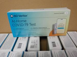 lot 237 image: Case of 30 BD Veritor At Home Covid...