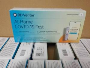 lot 240 image: Case of 30 BD Veritor At Home Covid...