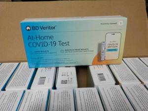lot 242 image: Case of 30 BD Veritor At Home Covid...