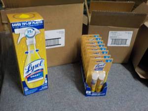 lot 252 image: Lysol Smart Multi Purpose Cleaner 6...