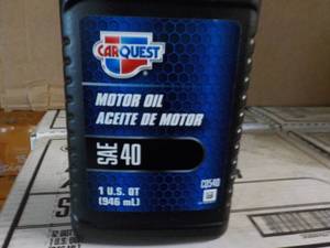 lot 255 image: Case of 12 qt Bottles Carquest Moto...