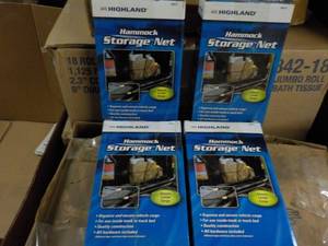 lot 293 image: 4 Highland Hammock Storage Nets...