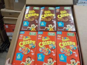 lot 314 image: 12 Boxes Post 6 each Fruity Pebbles...