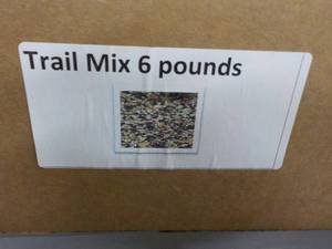 lot 332 image: 6 lb. Box Trail Mix and 4 lb. Box C...