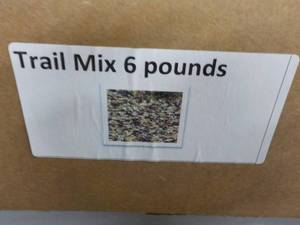 lot 333 image: 6 lb. Box Trail Mix and 4 lb. Box C...