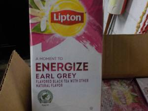 lot 339 image: 6 Boxes Lipton Earl Grey Black Tea...