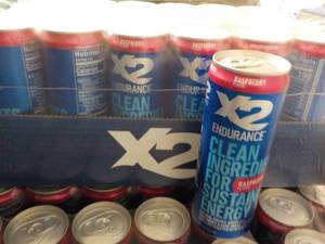 lot 350 image: 24 pack X2 Endurance Energy Drink...