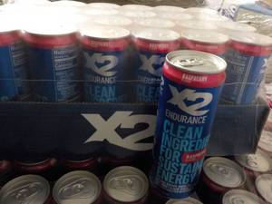 lot 352 image: 24 pack X2 Endurance Energy Drink...
