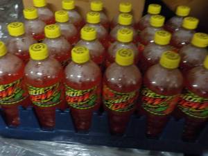 lot 379 image: 24 pack Mountain Dew Flamin Hot...