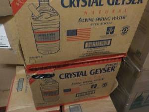 lot 391 image: 2 Cases Crystal Geyser Spring Water...