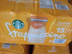 lot 392 image: 15 Pack Starbucks Frappuccino Caram...