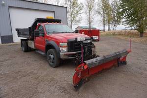 2010 Ford F-550 XL Super Duty Dump Truck Plow Truck