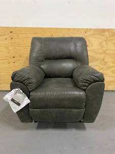 lot 9 image: ASHLEY SIGNATURE DESIGN Tambo Rocker Recliner in Pewter