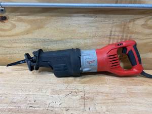 lot 43 image: MILWAUKEE 15 Amp 1-14 in. Stroke Orbital SUPER SAWZALL Reciprocating Saw