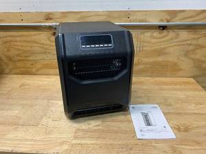 lot 65 image: LIFESMART 1500-Watt Infrared Quartz Cabinet Indoor Electric Space Heater with Thermostat