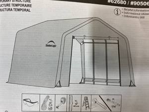 lot 83 image: AUTOSHELTER 10 x 20 x 8 Carport