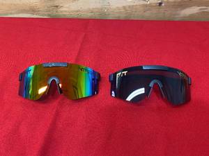 lot 86 image: PIT VIPER Lot of 2 Pairs of Sunglasses (replicas)