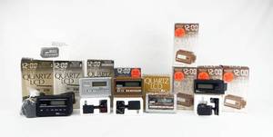 lot 13 image: Lot of 8 Vintage 1970s Time Projection Quartz LCD Clocks and 1 Vintage 1970s Battery Quartz LCD Alarm Clock