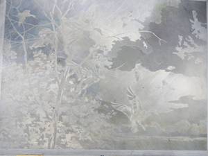 lot 16 image: Vintage David Maass Wildfowl Etched Plate
