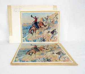 lot 22 image: Lot of 40 Vintage Philip R. Goodwin Welcome Home Prints