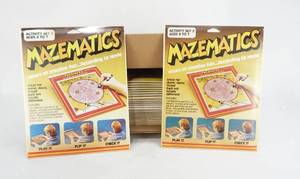 lot 73 image: Lot of 24 Vintage 1985 According to Hoyle Mazematics Activity Sets Ages 4 - 7