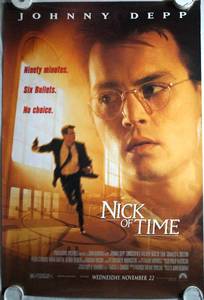 Nick of Time (1995) Original Pre-Release Theater Lightbox Promo Poster