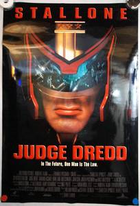 Judge Dredd (1995) Original Theater Lightbox Promo Poster