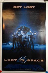 Lost in Space (1998) Original Pre-Release Theater Lightbox Promo Poster