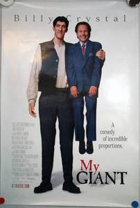 My Giant (1997) Original Pre-Release Theater Lightbox Promo Poster
