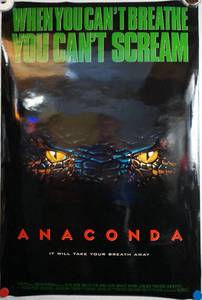 Anaconda (1997) Original Theater Lightbox Promo Poster
