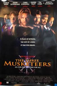 The Three Musketeers (1993) Original Theater Lightbox Promo Poster
