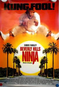 Beverly Hills Ninja (1996) Original Theater Lightbox Promo Poster