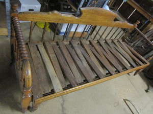 Antique Jenny Lind Trundle Bed Frame