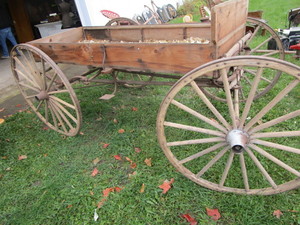 Antique Wooden Wagon